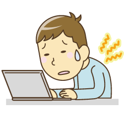 デスクワークによる首の痛み