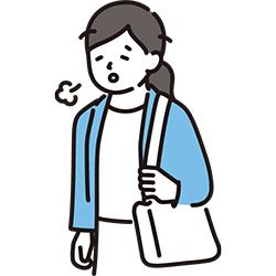 疲れている女性