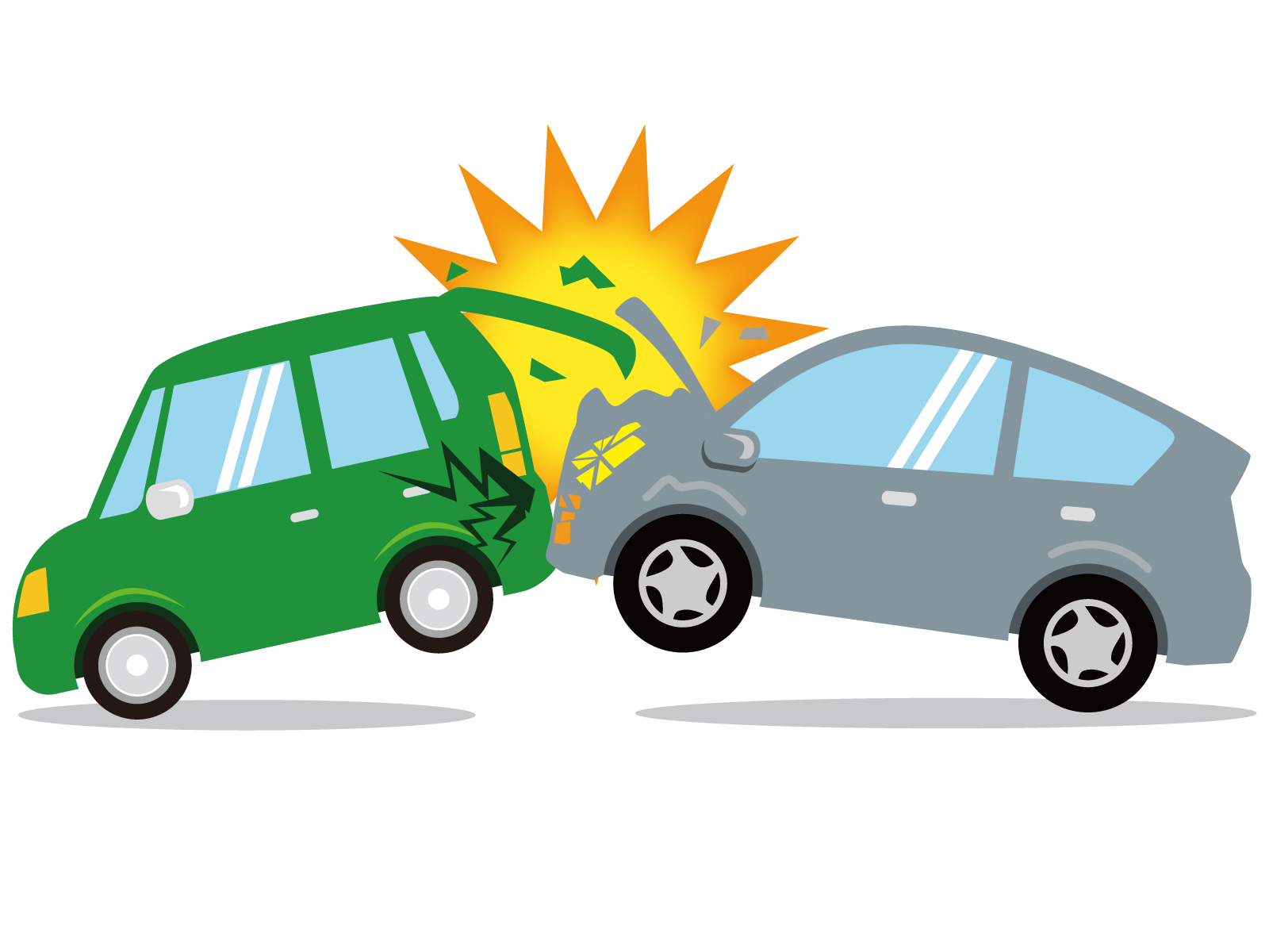車で後方からの追突事故