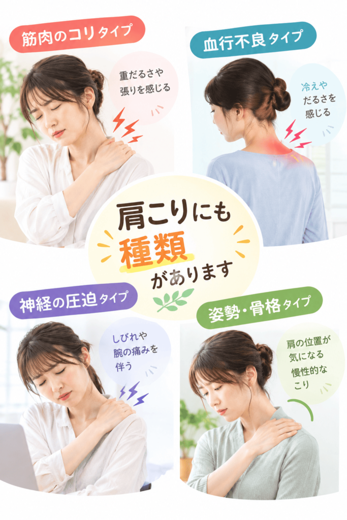 肩こりの種類